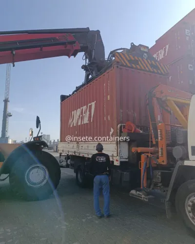 Container marítimo 20DC direto do Porto!