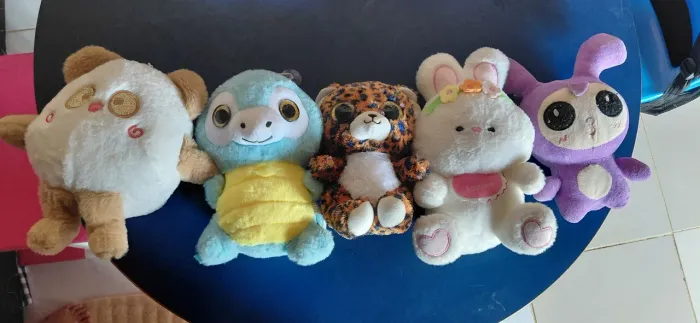 Pelúcias semi-novas