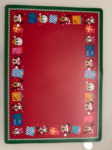 Jogo americano Disney - Natal