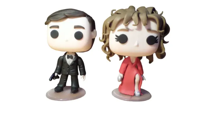 Funko Pop Casal 20 Personalizado com Caixa - Hart to Hart