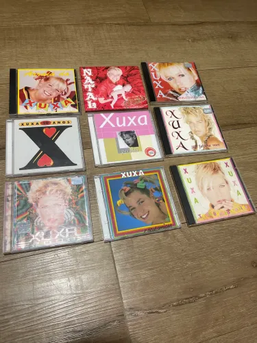 CDs com os melhores sucesos da Xuxa 