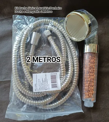 Kit Ducha Iônica Lavatório e Banheiro Novo Lacrado sem Uso