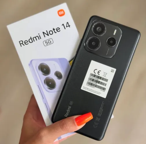 Xiaomi Redmi Note 14 5g 8gb + 256 GB lacrado com NF em seu nome