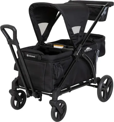 OPORTUNIDADE! Vagão Carrinho Infantil Baby Trend Expedition Wagon Plus Preto