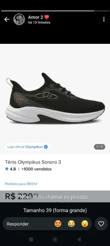 Tênis Olympikus novo