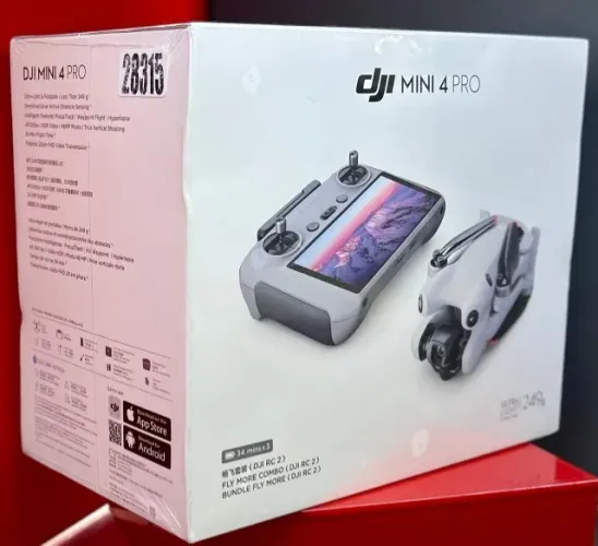 DJI Mini 4 PRO - FLY MORE COMBO - RC2 Controller - Produto novo lacrado com garantia