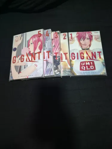 Mangá Gigant Vol.01 a Vol.05