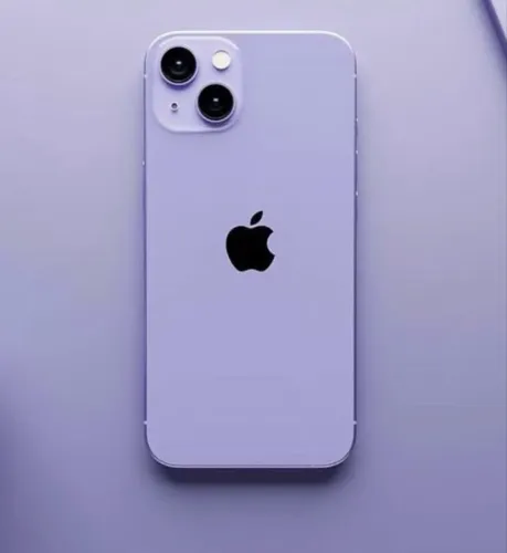 iPhone 14 lilás 128GB, 6 meses de garantia