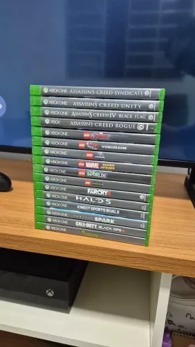 Lote de 16 jogos para Xbox - usados