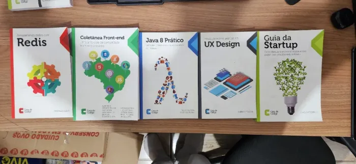 Lote 15 Livros Programação Casa do Código - Java, Scrum, Linux, Redis e mais