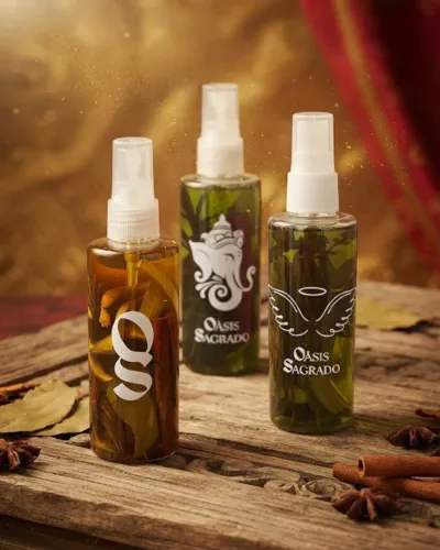 Spray Botânico Proteção | Fortalecimento Energético | Riqueza | Prosperidade | Abertura de