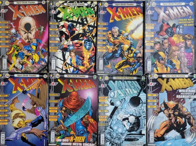 Super Heróis Premium; X- Men 70 cada
