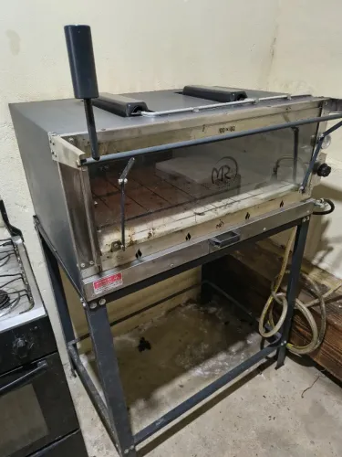 Forno de Pizza Industrial Gás GLP MR Fogões Infra 80x60