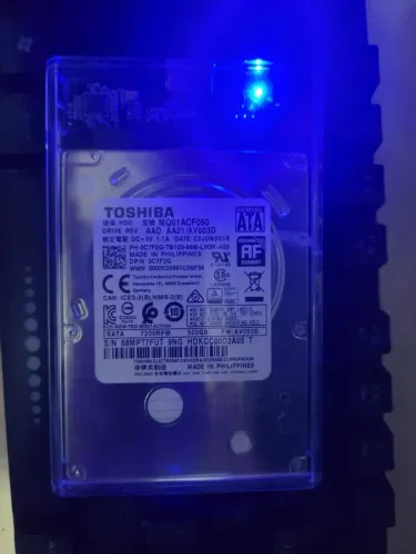 Hd externo Toshiba 500gb com 100 jogos de Xbox RGH 