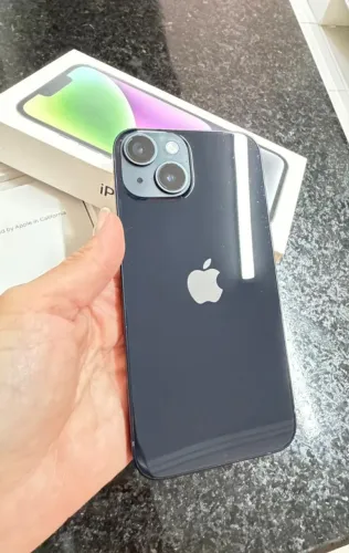 iPhone 14 128GB | 98% de Bateria | Garantia Apple até Out/2026 | Impecável
