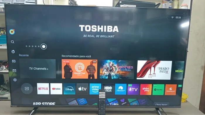 Smart 55 polegadas 4k completa