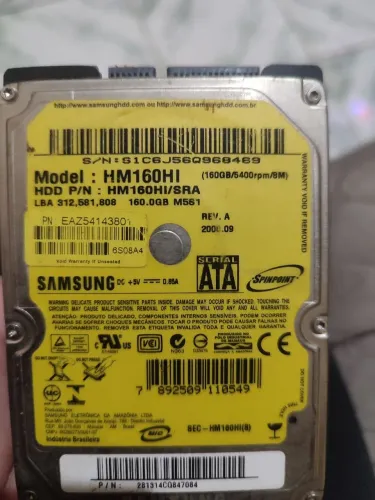 Vendo HD de vários tamanho 1TB