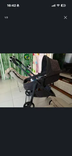Carrinho Galzerano Moisés desmontável 