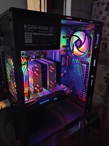 Pc gamer i7 7700 Rx 580 4gb 16gb ram