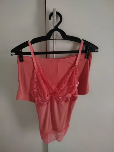 Babydoll, rosa, p, nunca usado