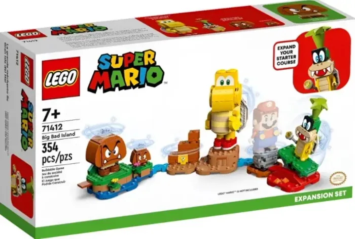 LEGO Super Mario 71412- Pacote de Expansão: Ilha do Grande Mal