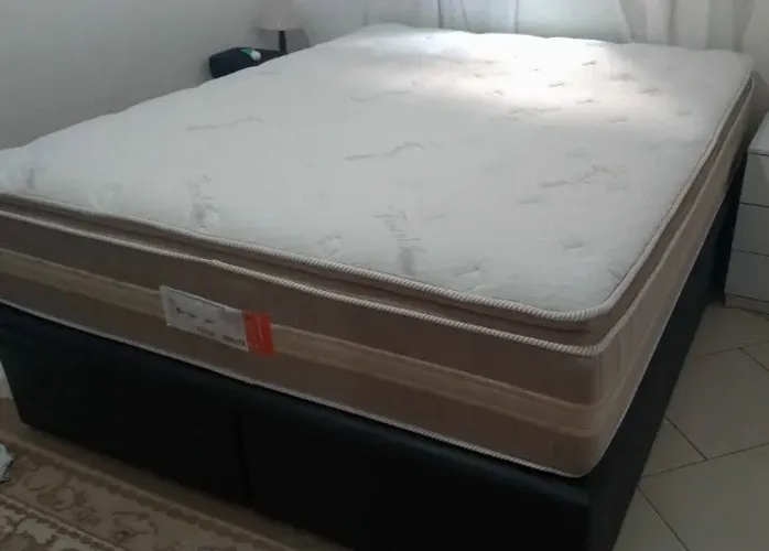 Colchão Queen Size Premium Italiano Crawford Tencel - Estado de Novo