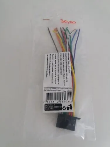 Chicote Pioneer 2250/5250/6250/4250/7250 novo na embalagem