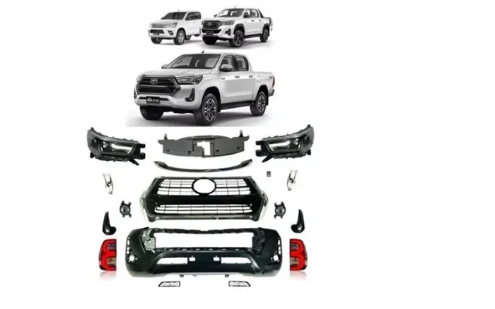 Kit Transformação Completo Toyota Hilux 2021 2022 2023 LED 
