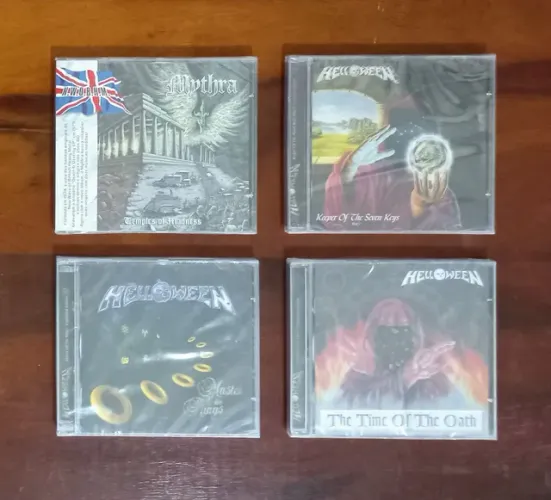 CDs lacrados Helloween Mythra Uk