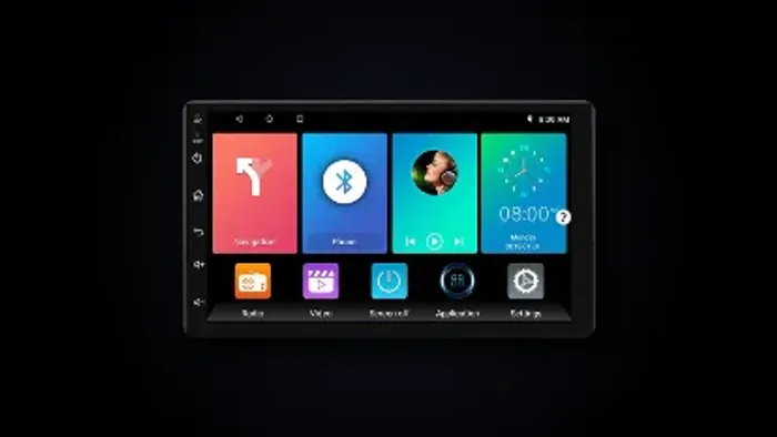 Multimídia Android 7 polegadas quadcore