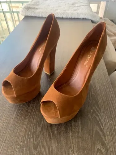 Sandália Di Cristalli 39 bege