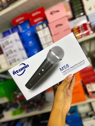 Microfone Com Fio M-58 Profissional