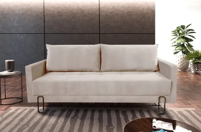 Sofá cama com molas + fibra siliconada!! Tt1227m