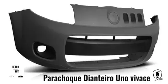 Parachoque dianteiro Uno Vivace