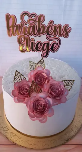Topo de Bolo Personalizado