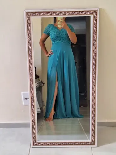 Vestido de festa tiffany