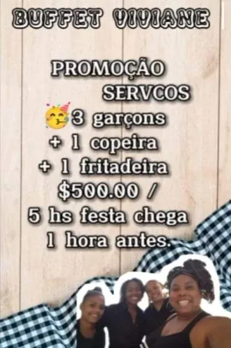 Equipe para sua festa 