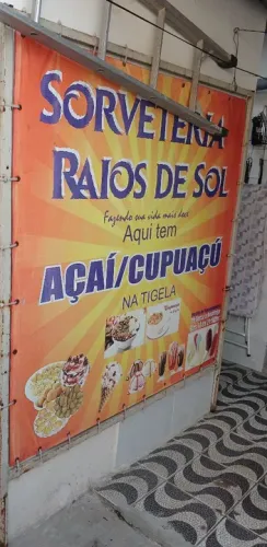 Estrutura de ferro para banner 