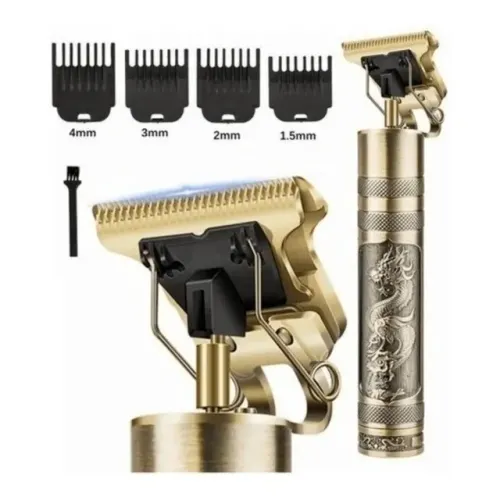 Máquina de Cabelo e Barbeador T9 Profissional Sem Fio Portátil Potente com Entrega Rápida!