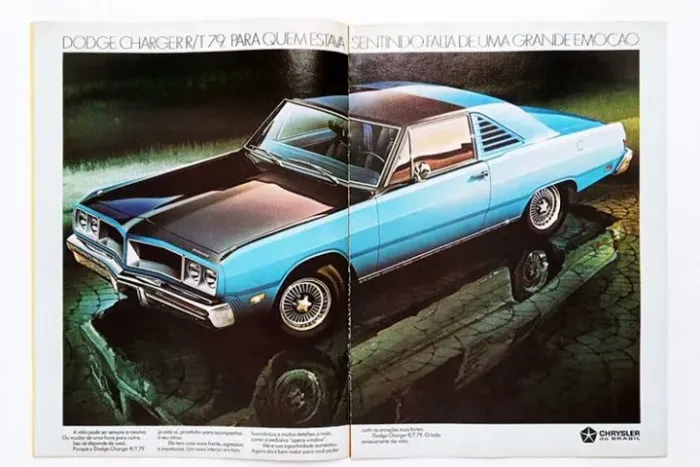 Dodge Magnum, Lebaron, Charger, Dart, Polara 1979 - Catálogo Folder Encarte
