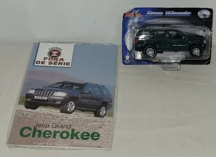 Carros Fora De Série Jeep Grand Cherokee Maisto + Revista