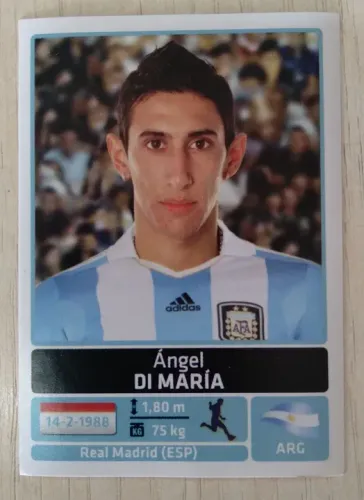 Figurinhas ÁNGEL DI MARIA