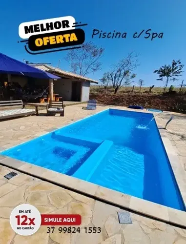 CA- Piscina c/SPA e hidromassagem !