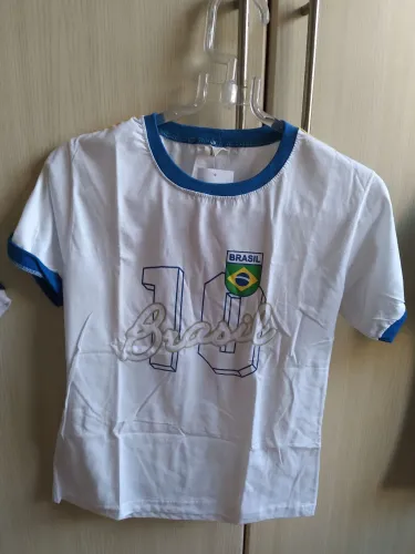 Camiseta Brasil 10 Infantil