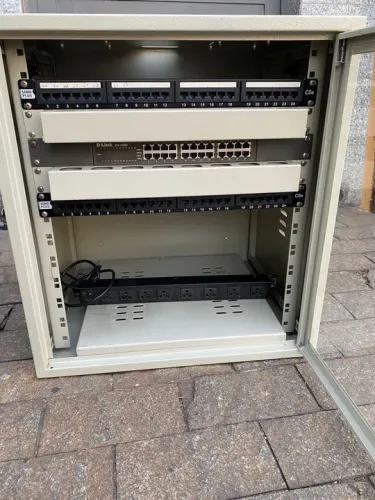 Rack servidor completo