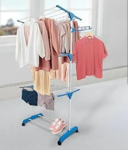Varal de Roupa Retrátil com 3 Andares - Novo