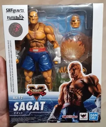 Sagat Street Fighter S.h Figuarts Bandai