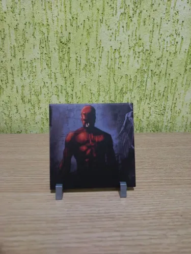 Quadro geek Demolidor tamanho 10x10cm