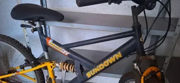 Bike Sundown Brisk 26' 18v Full Suspension Usada - Sem Garantia