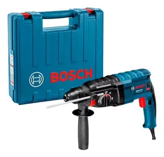Martelete Rompedor 820w Sds Plus e Maleta Bosch Gbh 2-24d